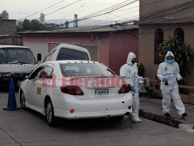 Sicarios acribillan a taxista cerca de su casa en la colonia Izaguirre de la capital