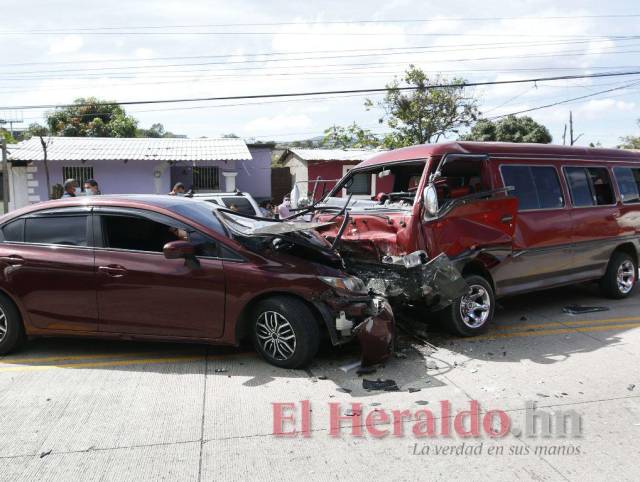 Mapa: 10 puntos mortales por accidentes viales en Tegucigalpa