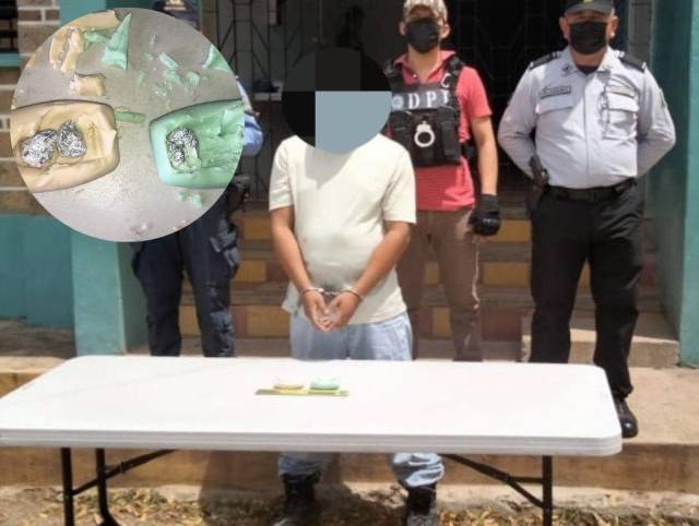 Hombre intentó introducir droga oculta en jabones en cárcel de Nacaome