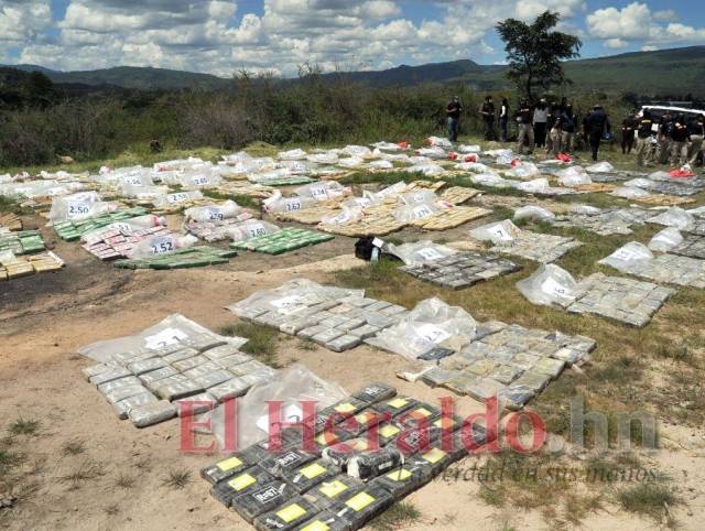Las seis rutas que usa el narcotráfico en su paso por Honduras