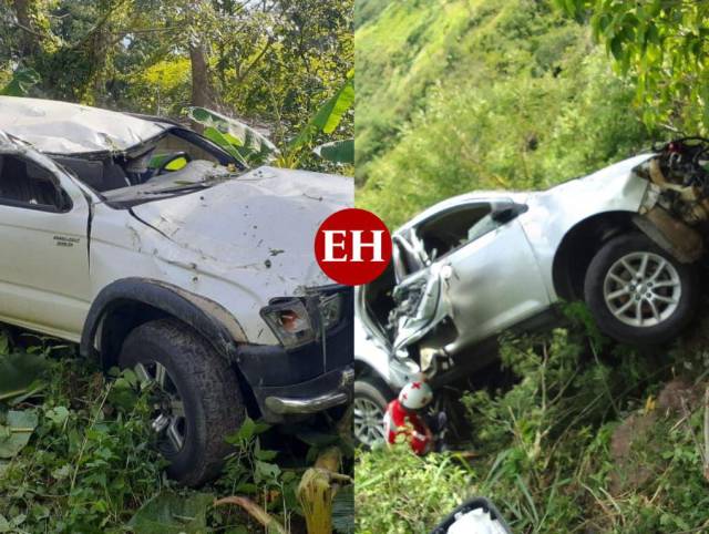 Por supuesto despiste se reportan dos accidentes viales este fin de semana en Honduras