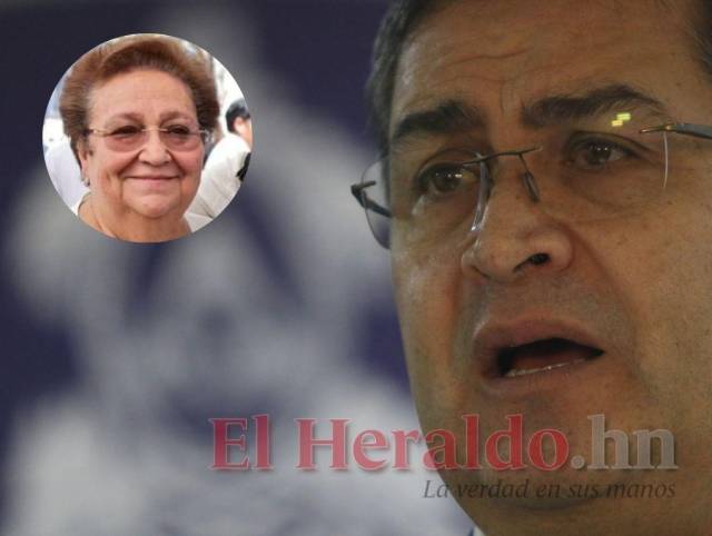 Suegra de expresidente Hernández pide oraciones y asegura que acusaciones en su contra son ‘calumnias’