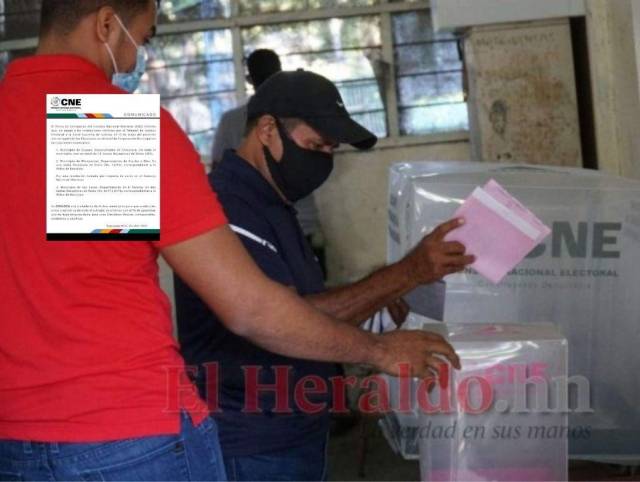 CNE oficializa fecha para repetir elecciones en Duyure y urna de Krausirpi en nivel de alcaldías