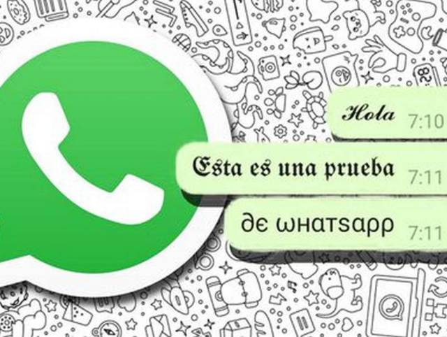 Cómo cambiar el tipo de letra en sus mensajes de WhatsApp