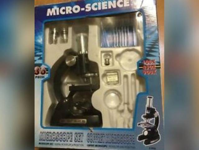 Este es el juguete con el que la destacada doctora en microbiología fue descubriendo su verdadera pasión, el cual aún recuerda con cariño.