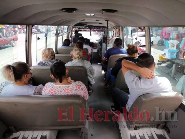 Cada 28 horas se denuncia un asalto en el transporte público de Honduras