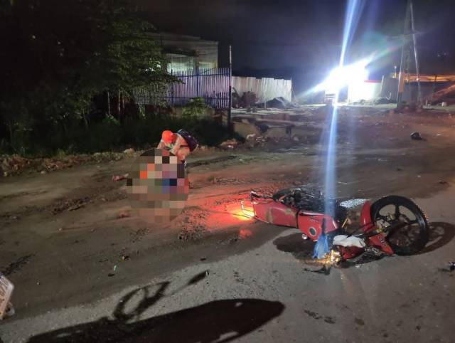 Dos muertos y un herido deja choque entre motocicletas en la carretera CA-13