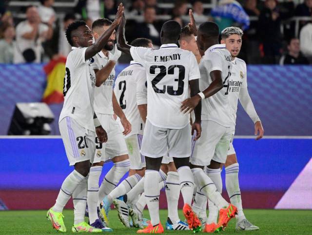 Real Madrid conquista la Supercopa de Europa tras vencer 2-0 al Eintracht Frankfurt