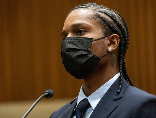 A$AP Rocky se declara inocente de agresión con arma de fuego a un amigo