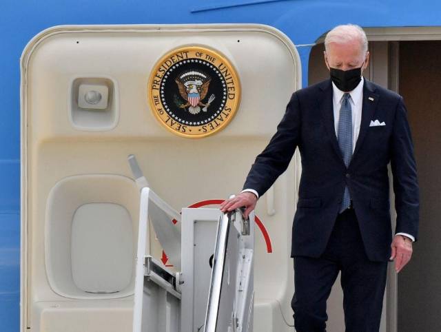 Biden llega a Japón para reforzar las alianzas en Asia