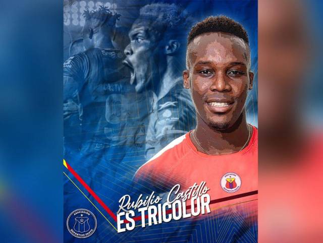 Oficial: Rubilio Castillo es anunciado como nuevo jugador del Deportivo Pasto de Colombia
