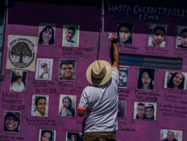 Personas desaparecidas en México superan los 100,000