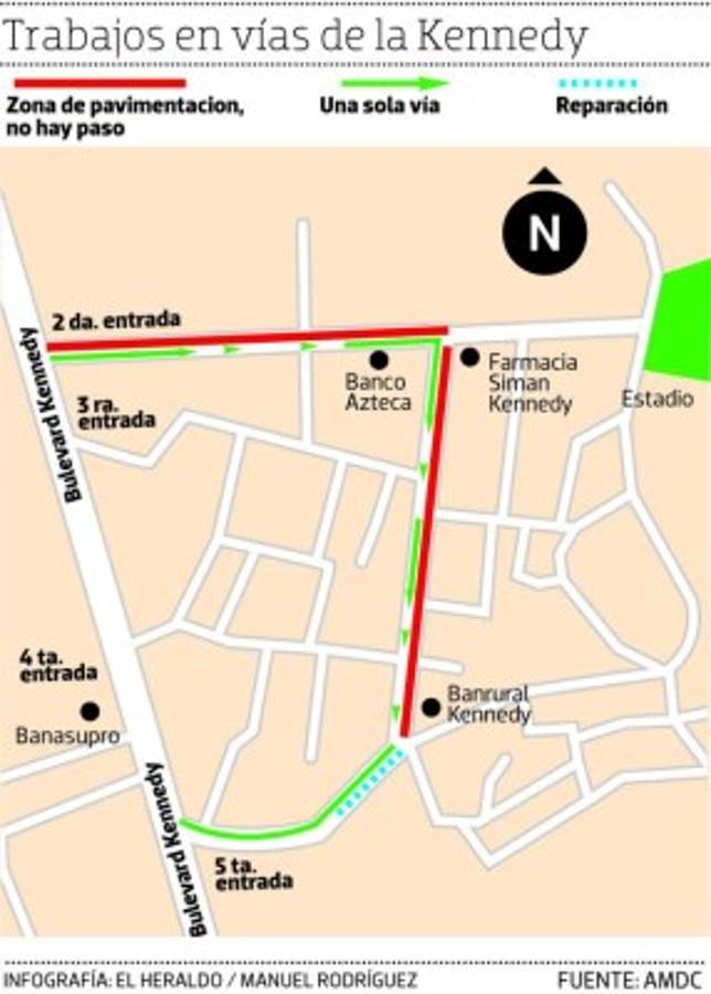 Inician mejoras de 1,600 metros de calle en la colonia Kennedy de Tegucigalpa