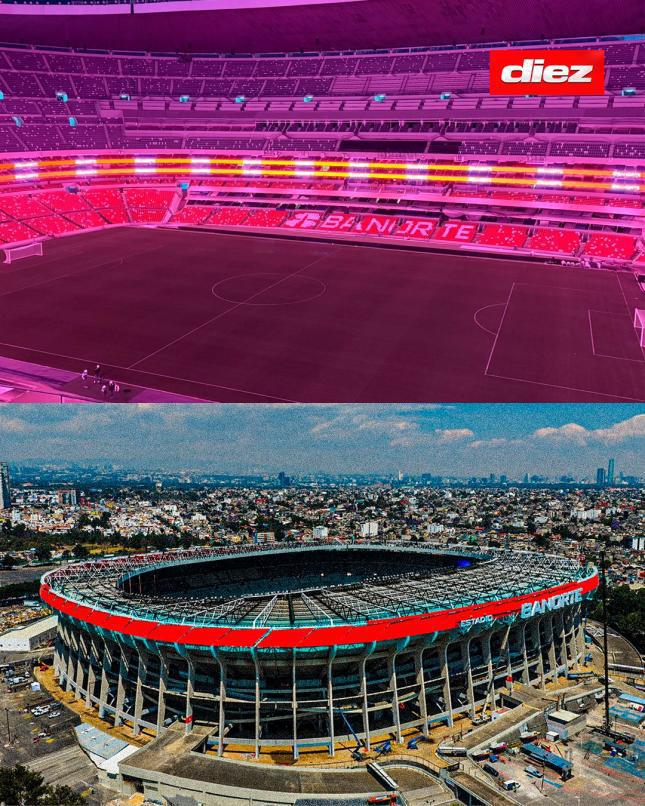 Así quedó el remodelado estadio Azteca: El moderno recinto es de los más lujosos de América