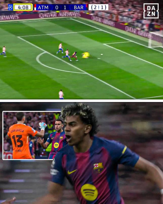 Culpable del fracaso de Barcelona, jugador sale herido y sufrimiento de Lamine Yamal ante Atlético