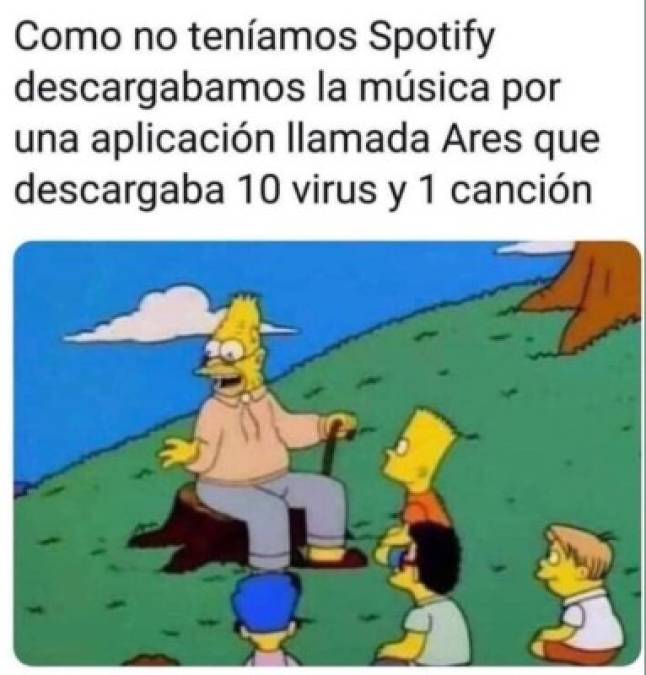 Los mejores memes: Los recuerdos del abuelo Simpson nos hacen sentir viejos