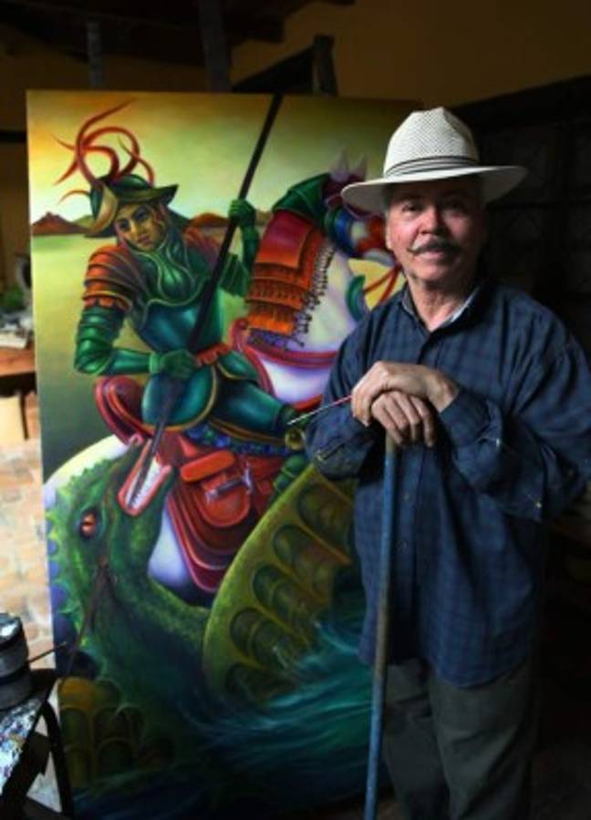 En Toronto exhiben obras de hondureños Visquerra y Martínez