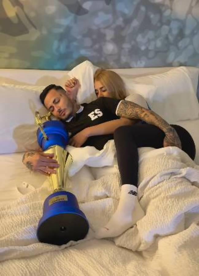 La bella hondureña que es pareja de tiktoker salvadoreño y estará en el estadio Morazán