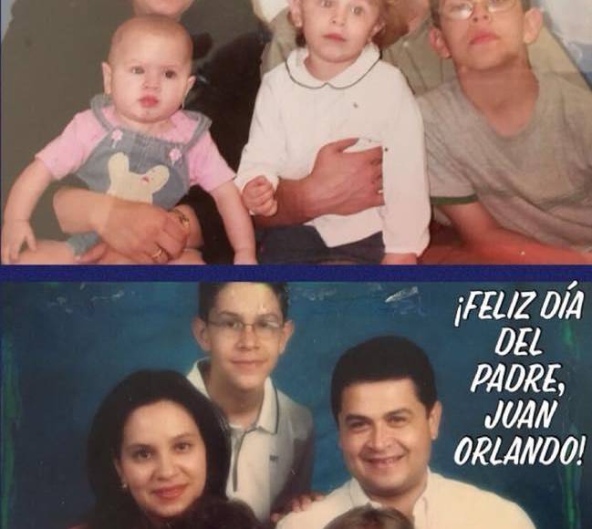 Las hijas de Juan Orlando Hernández, así han cambiado con el paso de los años