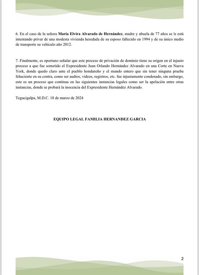 $!“Son bienes por herencias de larga data y de trabajo honesto”: Ana García tras aseguramiento