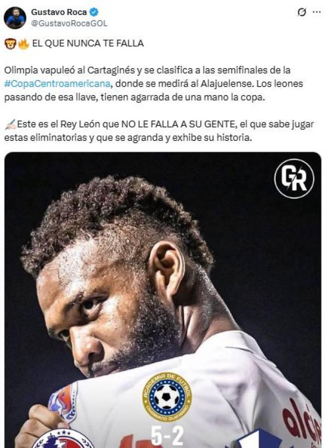 Así reaccionaron los medios de Costa Rica luego de que Olimpia eliminara a Cartaginés