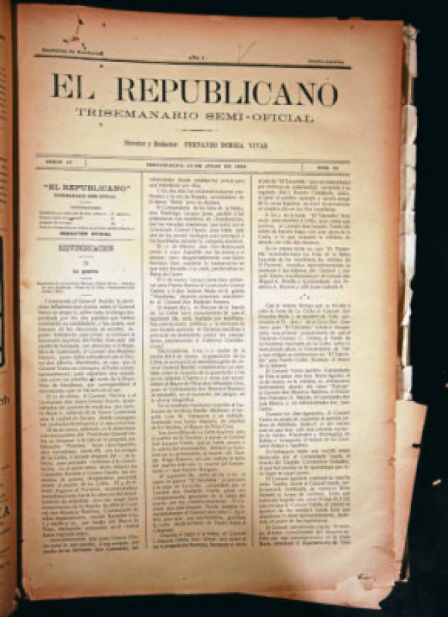 Honduras: Tres siglos en papel periódico