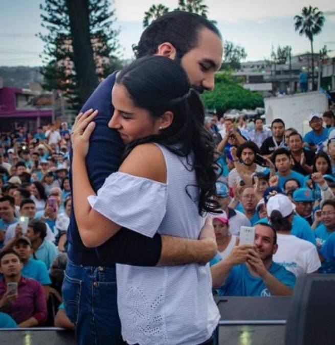 Entre el amor y la política: las tiernas fotos de Nayib Bukele y Gabriela Rodríguez