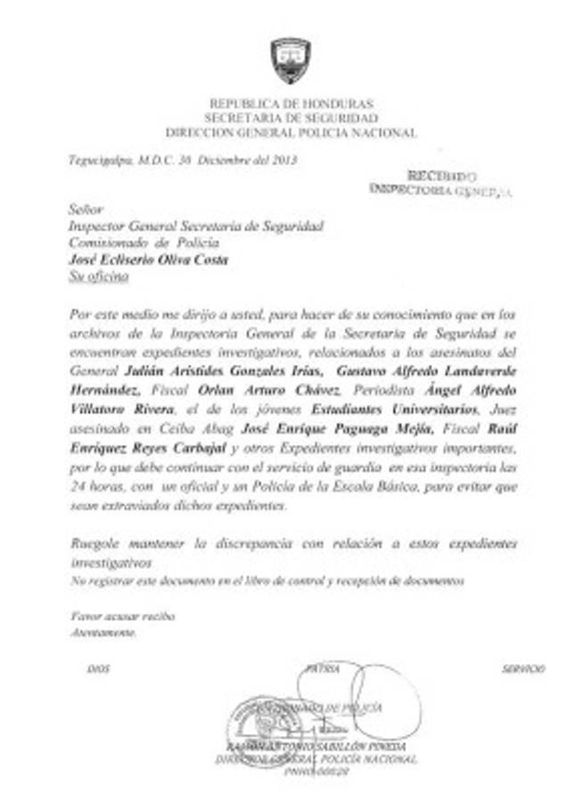 Oficiales y agentes de la policía vinculados en crímenes de alto impacto