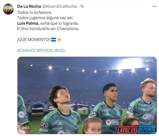 ”Superó muchos obstáculos”, “gran actuación”, “dio su primer paso”: prensa hondureña se rinde en elogios a Luis Palma tras debutar en Champions