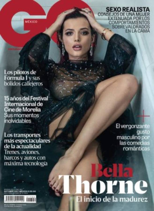 Bella Thorne posa desnuda