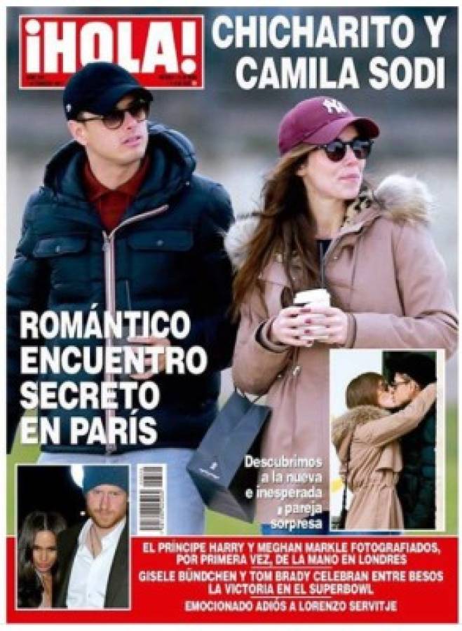 Así inició el romance entre Camila Sodi y Chicharito Hernández