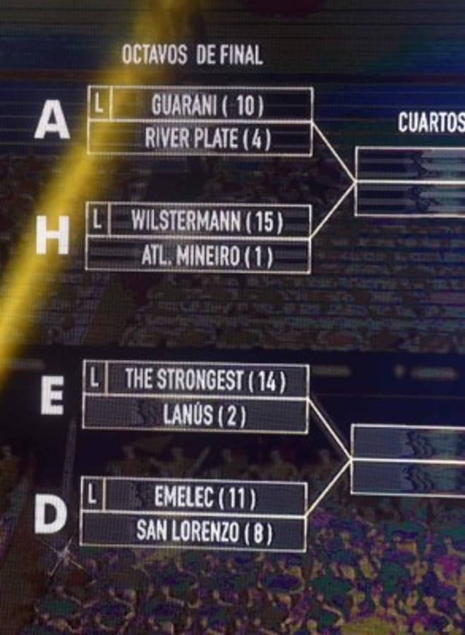 Conmebol sorteó octavos de final de la Copa Libertadores