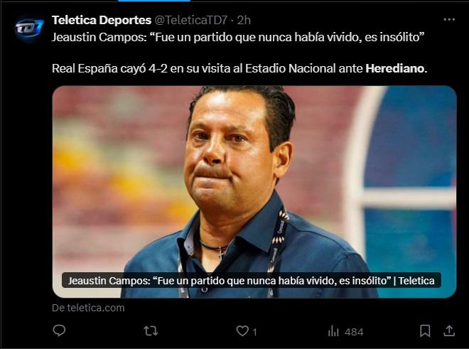 Lo que dicen los medios de Costa Rica luego de goleada de Herediano a Real España