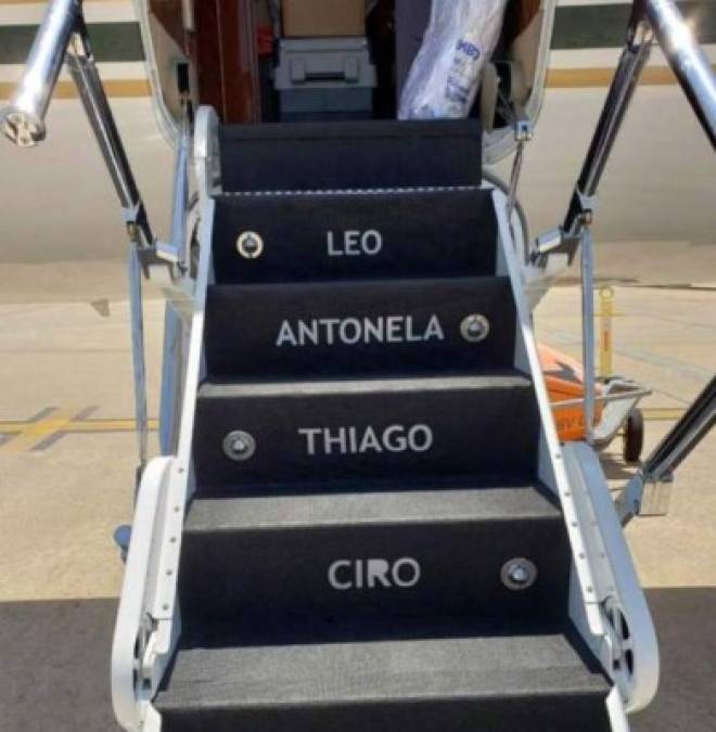 FOTOS: Así es por dentro el lujoso y nuevo avión de Leo Messi