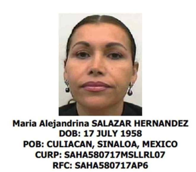 Esposas de los capos del Cartel de Sinaloa prestan su nombre para lavar dinero, según la UIF