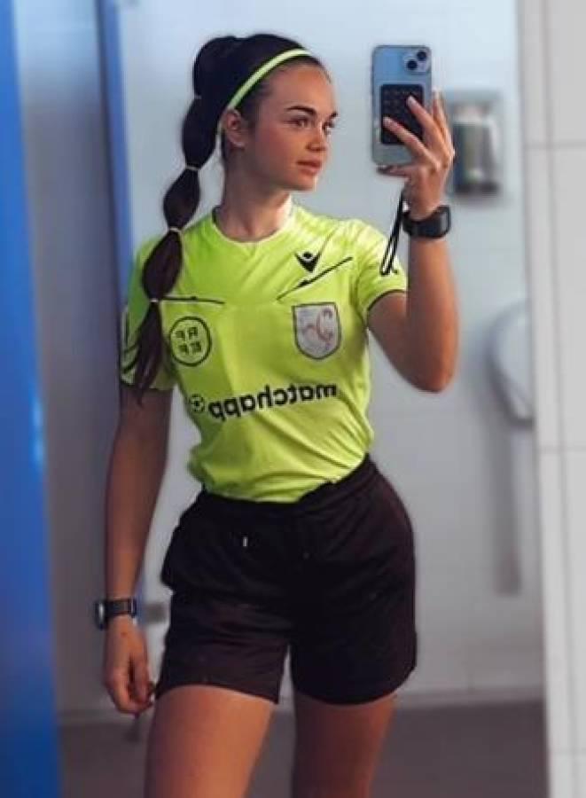 Carla García Alarcón, la bella árbitra que es tendencia; me han coqueteado en pleno partido