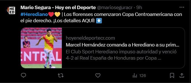 Lo que dicen los medios de Costa Rica luego de goleada de Herediano a Real España