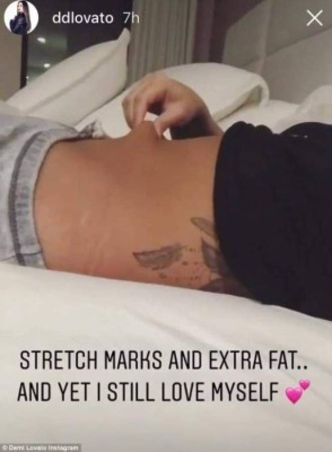 Demi Lovato muestra estrías, celulitis y grasa para dar un poderoso mensaje a sus fans