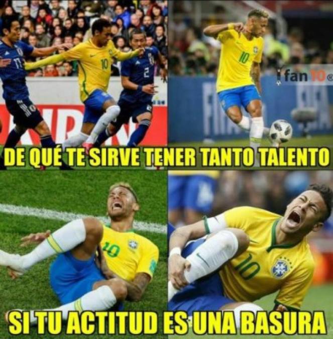 Memes: Las redes sociales no perdonan la eliminación de Brasil en el Mundial de Rusia 2018