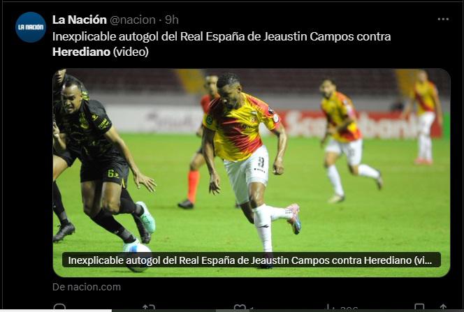 Lo que dicen los medios de Costa Rica luego de goleada de Herediano a Real España