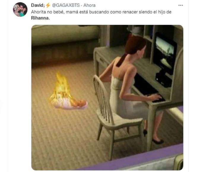 Las redes explotan con memes por el primogénito de Rihanna