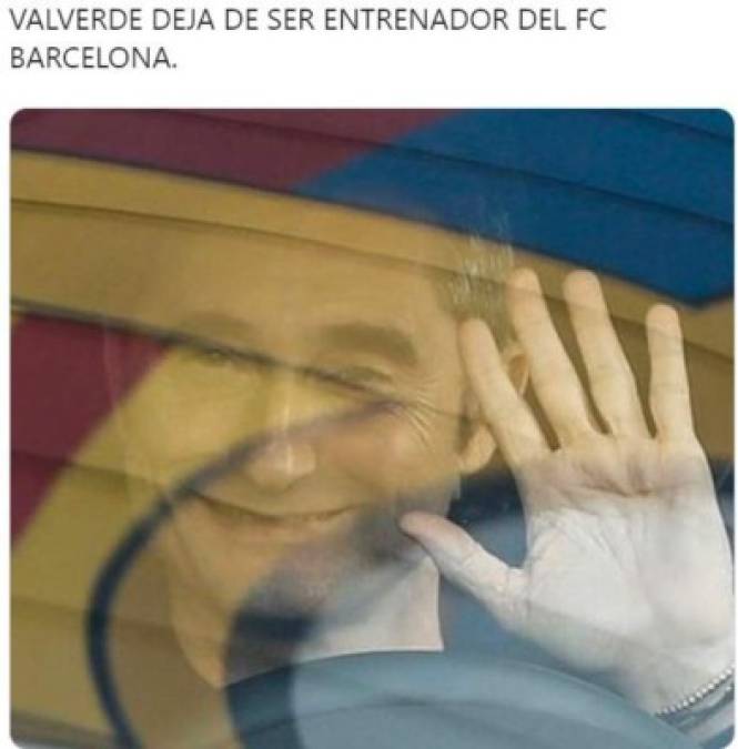 ¿Felices? Aficionados del Barcelona inundan las redes con divertidos memes tras despido de Valverde