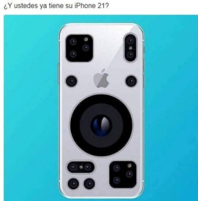 Los memes del iPhone 21 que sólo AMLO posee