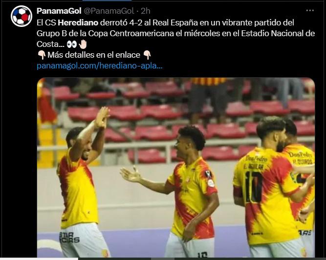 Lo que dicen los medios de Costa Rica luego de goleada de Herediano a Real España