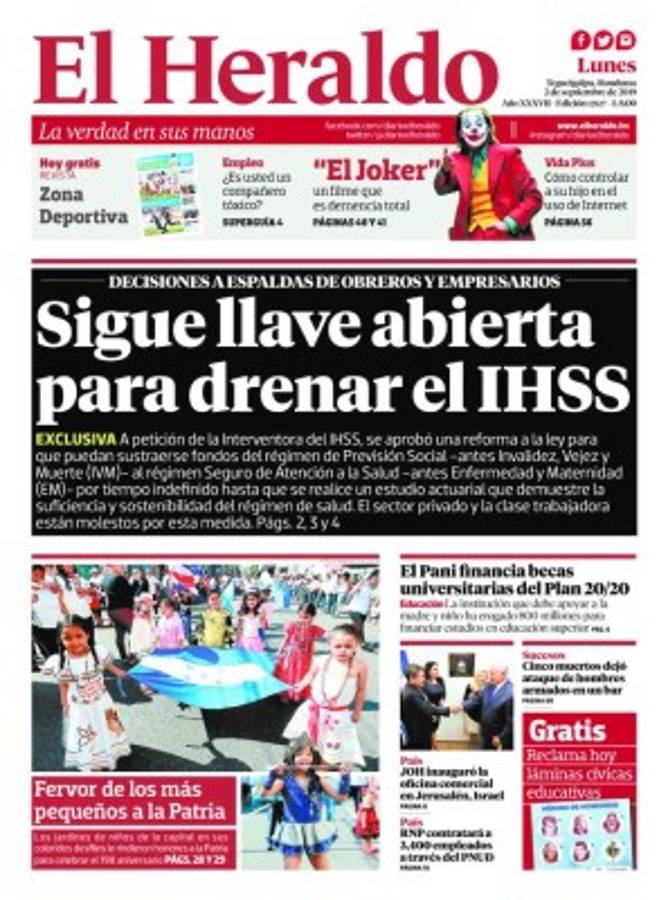 CES sin consenso para que se derogue reforma a Ley del IHSS