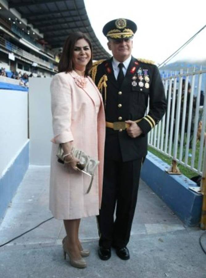 Elegancia y buen vestir en la toma de posesión de Juan Orlando Hernández