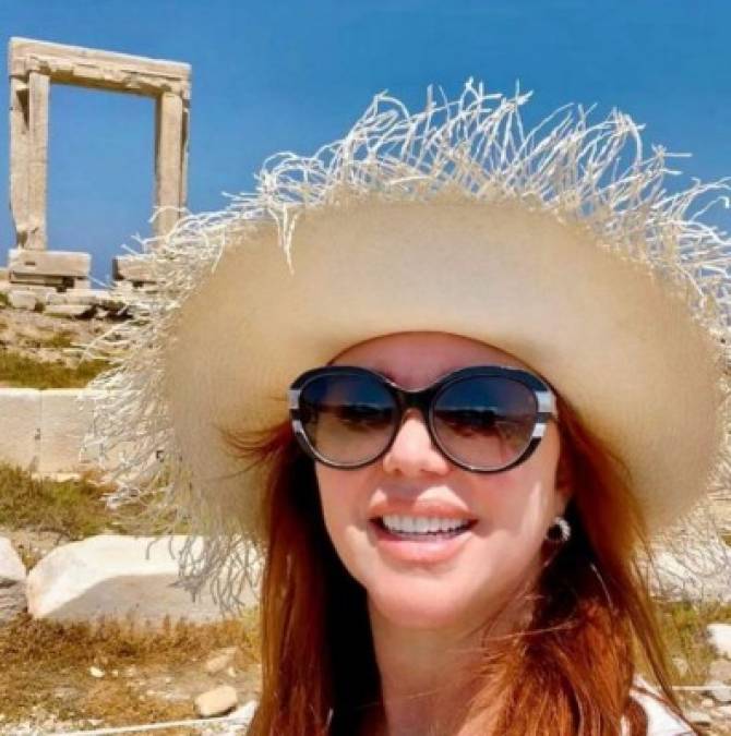 María Celeste Arrarás derrocha felicidad en sus vacaciones en Grecia ¡Mira las fotos!
