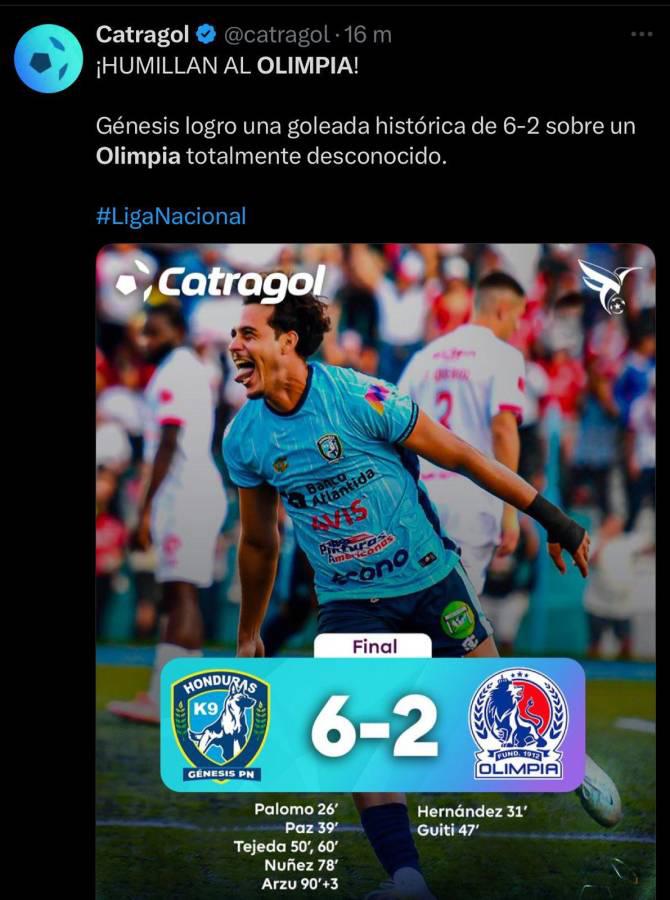 Ridiculizado Pesadilla Lo que dicen los medios tras goleada al Olimpia