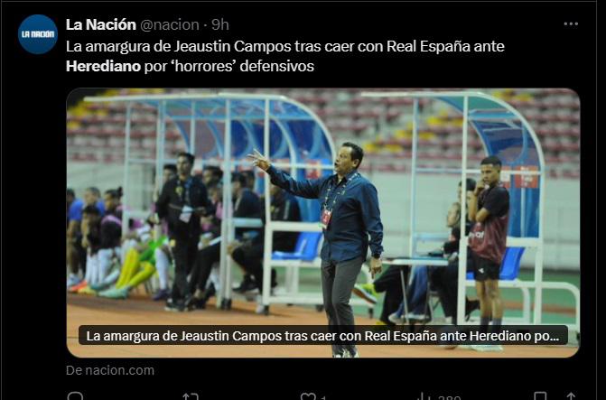 Lo que dicen los medios de Costa Rica luego de goleada de Herediano a Real España