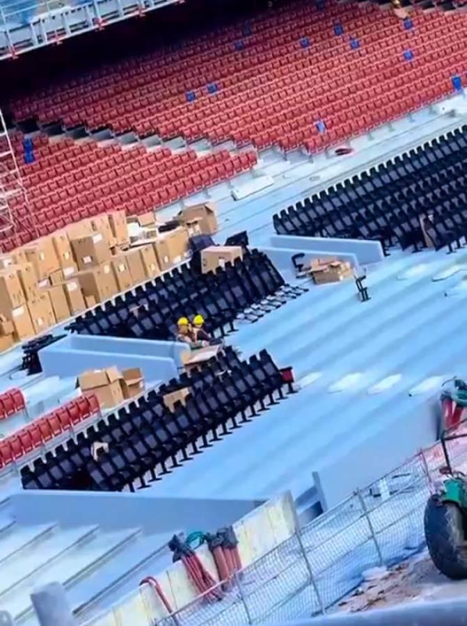 Así avanzan los trabajos del nuevo Camp Nou, casa del FC Barcelona